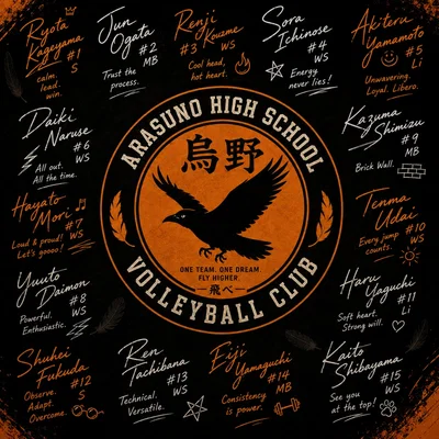 Tiny giant era Haikyu 