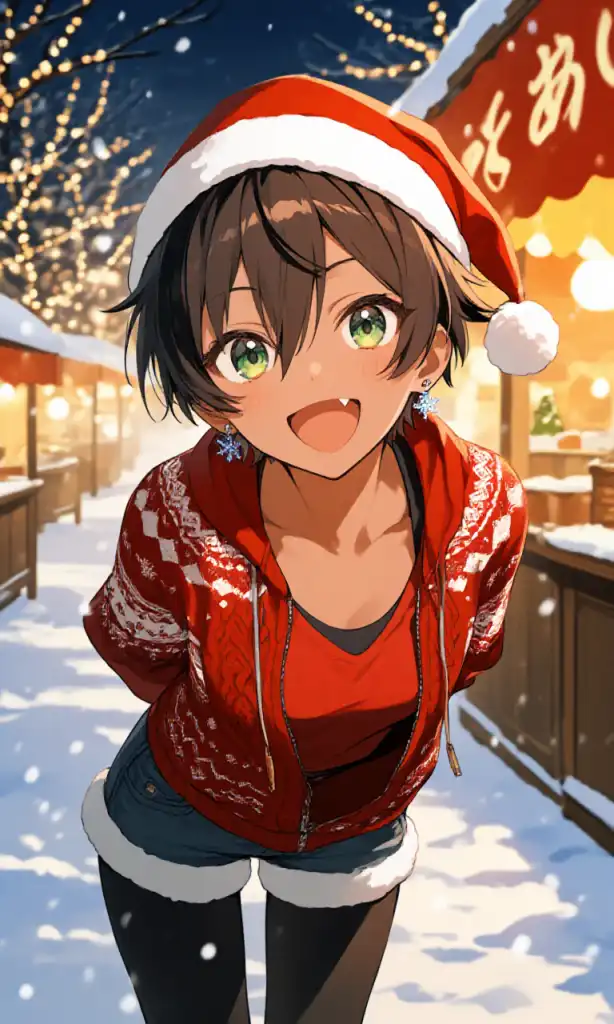 A Christmas tomboy