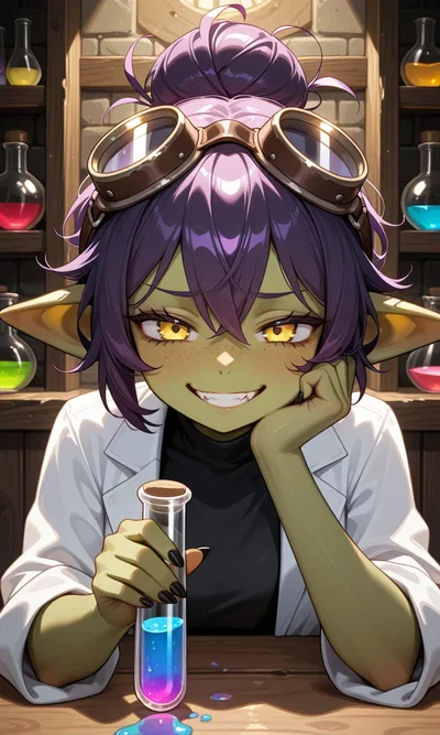 Tika, your goblin doctor that saved you.