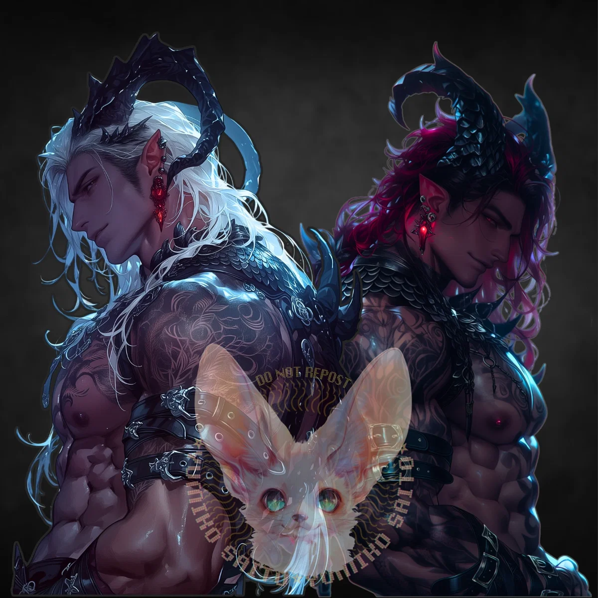 Valo'rin and Igni'sar - Dragon and brother in arms