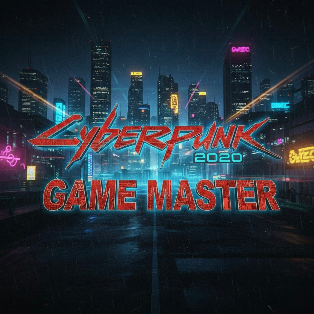 Cyberpunk 2020 GM and lorebook 