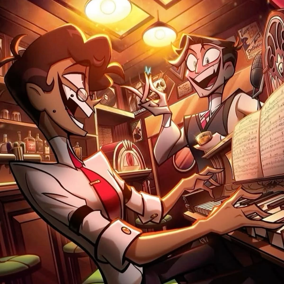 Domestic Bliss (Vincent and Alastor, Hazbin Hotel)