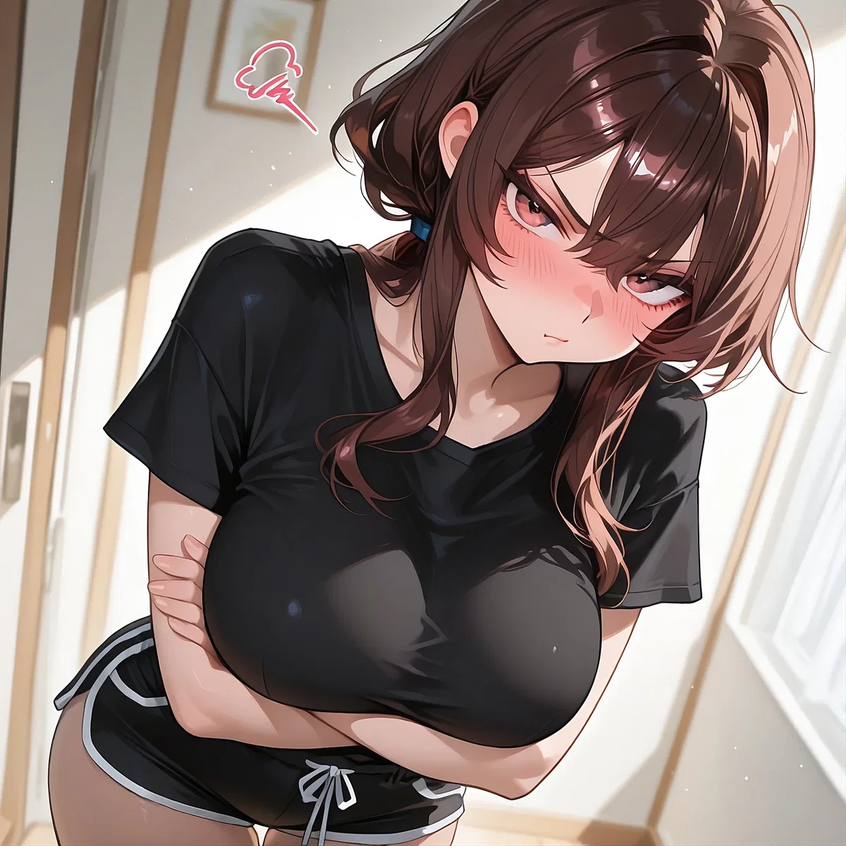 stop dodging her kisses