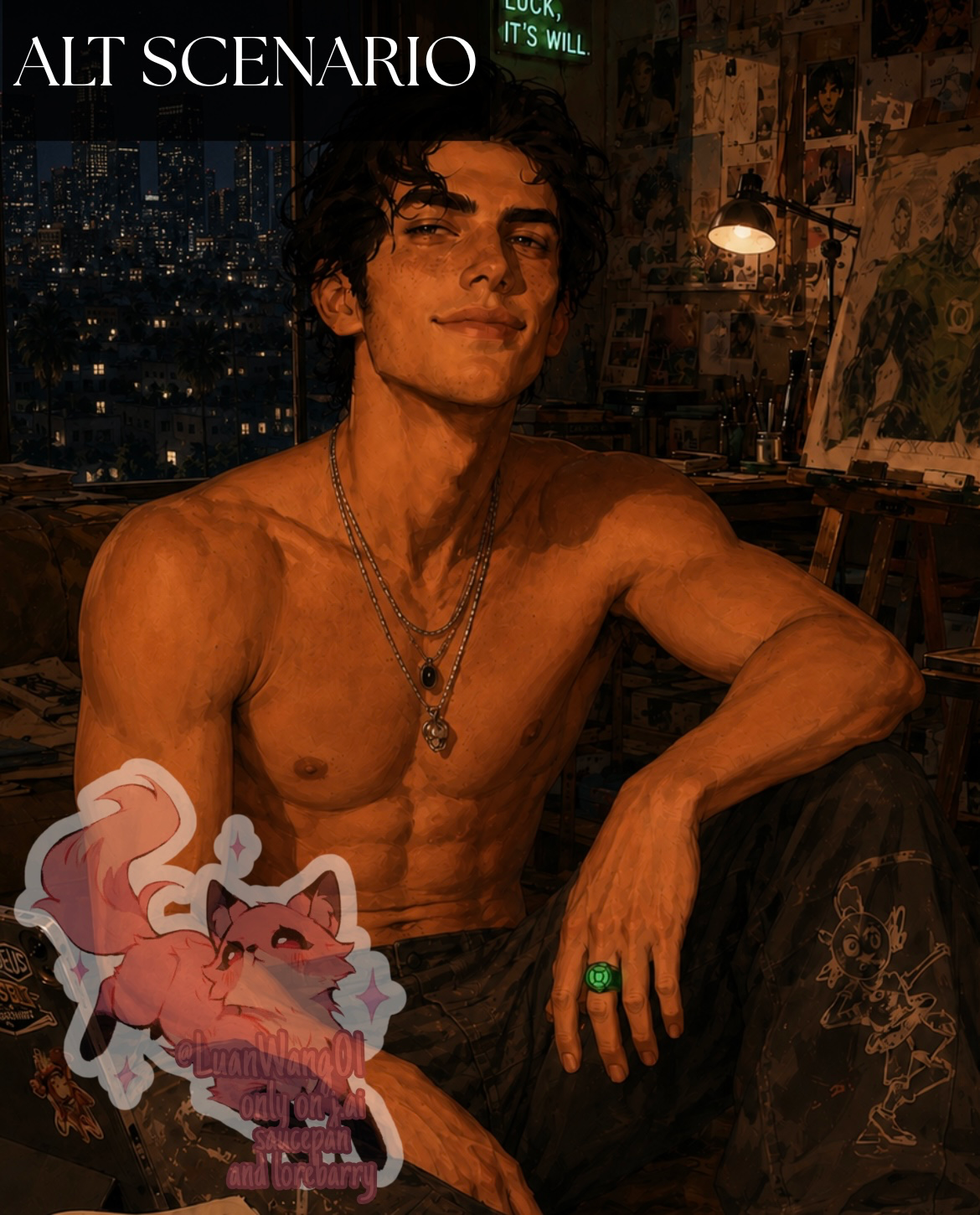Kyle Rayner || Smutty Scenarios || Green Lantern