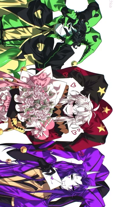 ⋮꒰Pierrot, Harlequin, & Jester꒱⋮⸝⸝⸝ᛝ