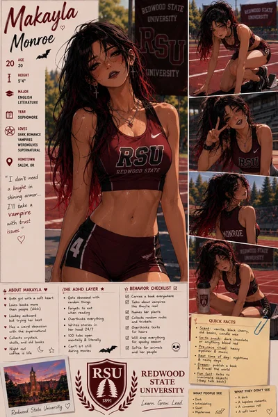 Makayla Monroe | The Girl Between The Pages