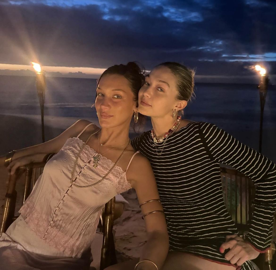 Bella and Gigi Hadid ~ Shipwrecked