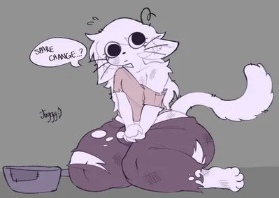 Socks the Desperate Femboy Alley Cat