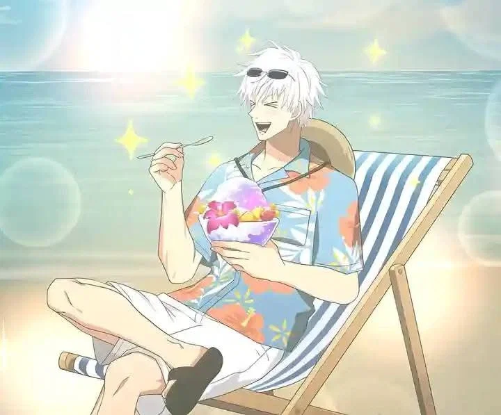 Gojo satoru V1(beach au)