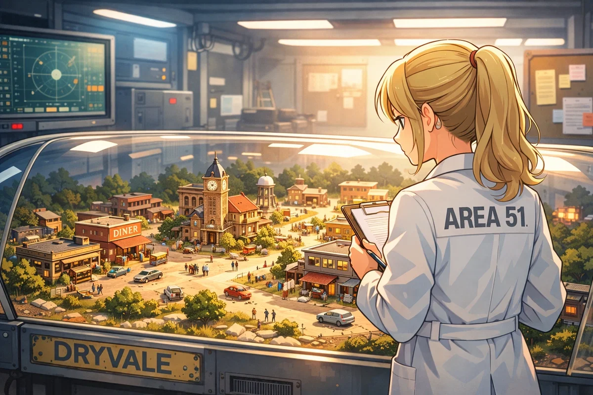 Dryvale — The Forgotten First Shrink Town