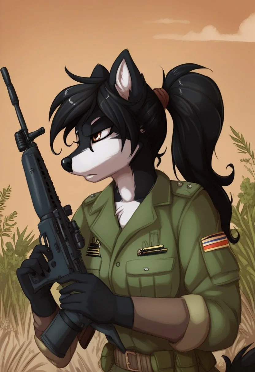 Martha Boyd - An american wolf mercenary in Africa