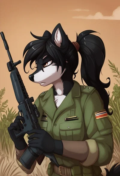 Martha Boyd - An american wolf mercenary in Africa
