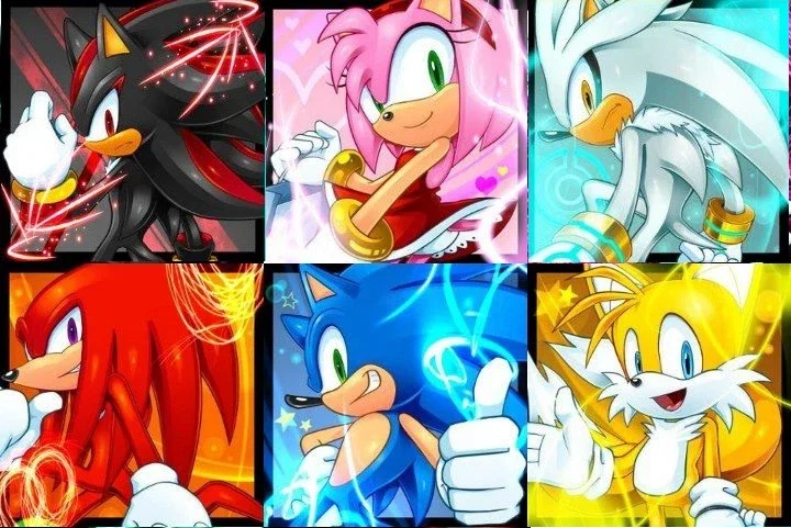 Sonic The Hedgehog and Crew