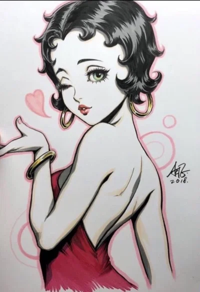 Betty Boop - A true disaster, she tells ya!