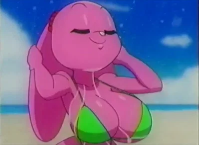 Becky, the cute beach bunny (tansau)