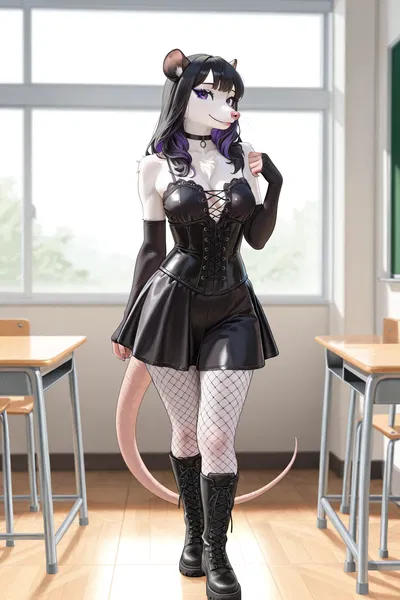Nyx | The Goth Opossum