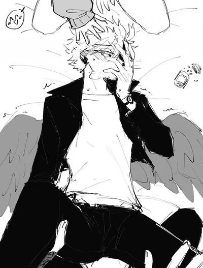 Dabi and drugged Hawks