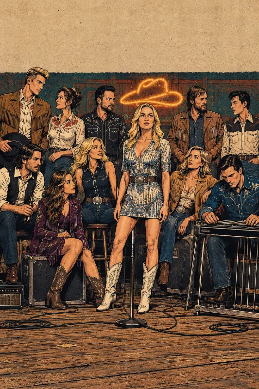 Nashville television drama RPG