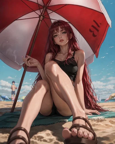 My Beach Bully 🌊🏖️☀️