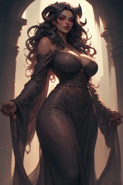 Mama Nyx  Lactating Demon MILF