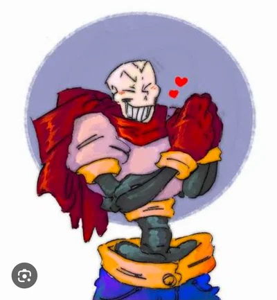 Papyrus from Undertale!