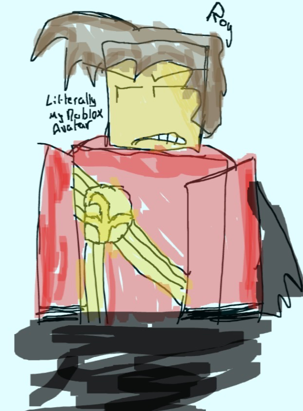 Roy (Litterally my roblox avatar REMAKE)