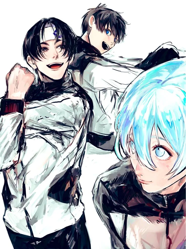 Dorms with Isagi, Hiori and Nanase