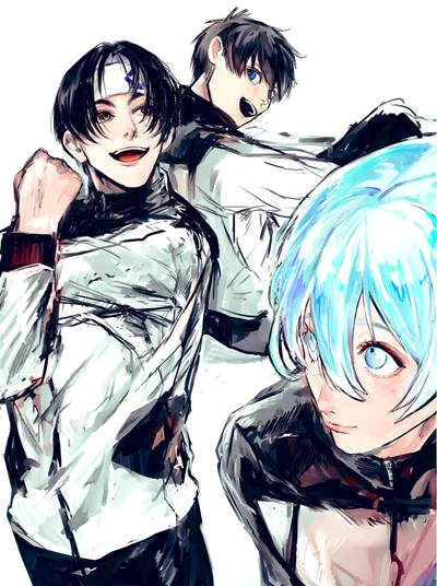 Dorms with Isagi, Hiori and Nanase