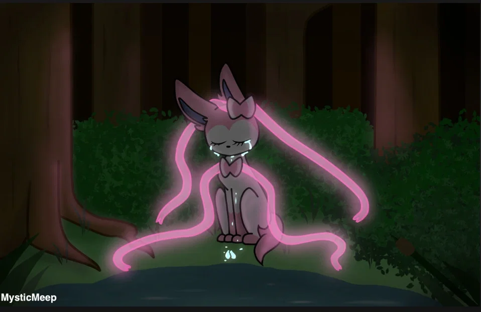 Sylveon (cold snowy pain)
