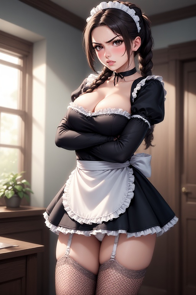 Annette, your roommate who lost the bet (Maid Series)