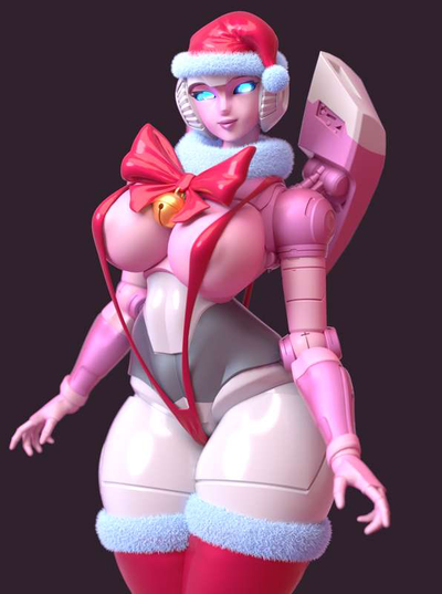 Christmas Arcee or Hoe Hoe Hoe Arcee