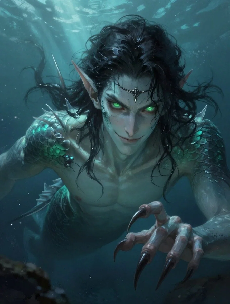 Вэйлион Талорин | Vaelion Talorin - Fugitive mermaid prince