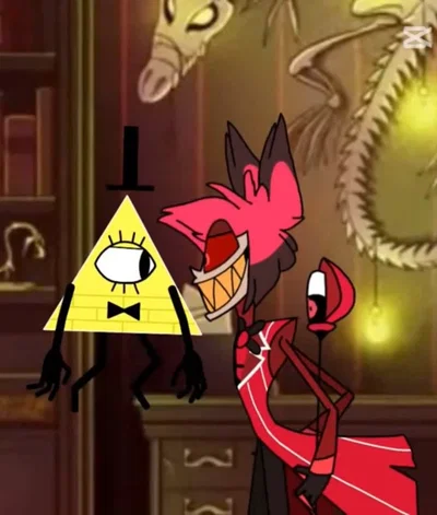 Bill Cipher and Alastor