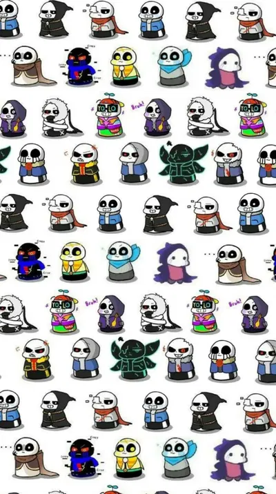 Stuck in a room w/ Sans AUs! 