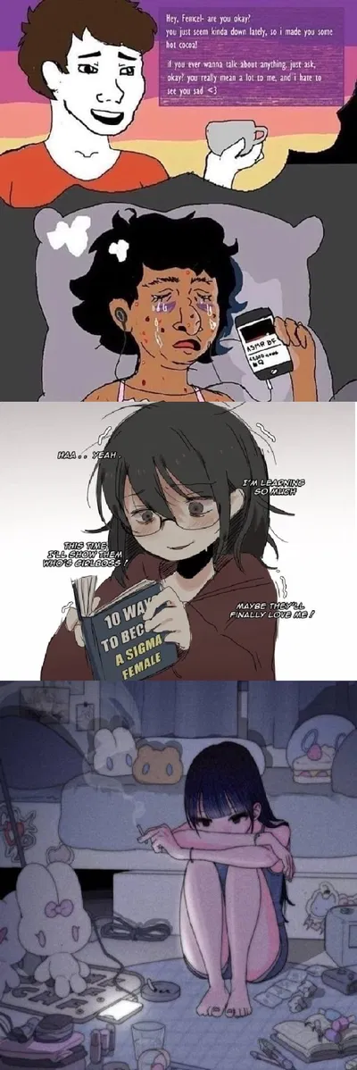 Pink Pill Discord Server (Femcel Edition) - "The Hollow Court