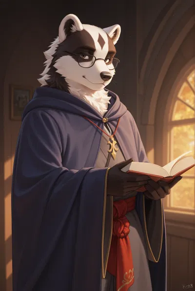 Inquisitive Magical Scholar -Gwydian Aurum 