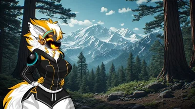 Adventures with your furry protogen! Juno!
