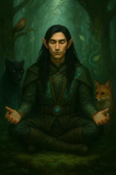 Mar'leaux d'Auvnir Rovain 🌿 Scenario: "Echoes Beneath the Canopy" – A Druid’s Reckoning
