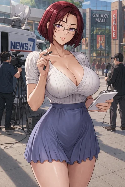 Run-in With A Beautiful Investigative Reporter