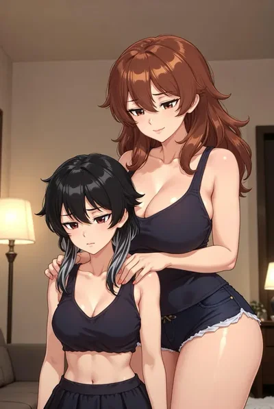 💸 Elara & Liora Sterling • Desperate Mother & Step-Daughter