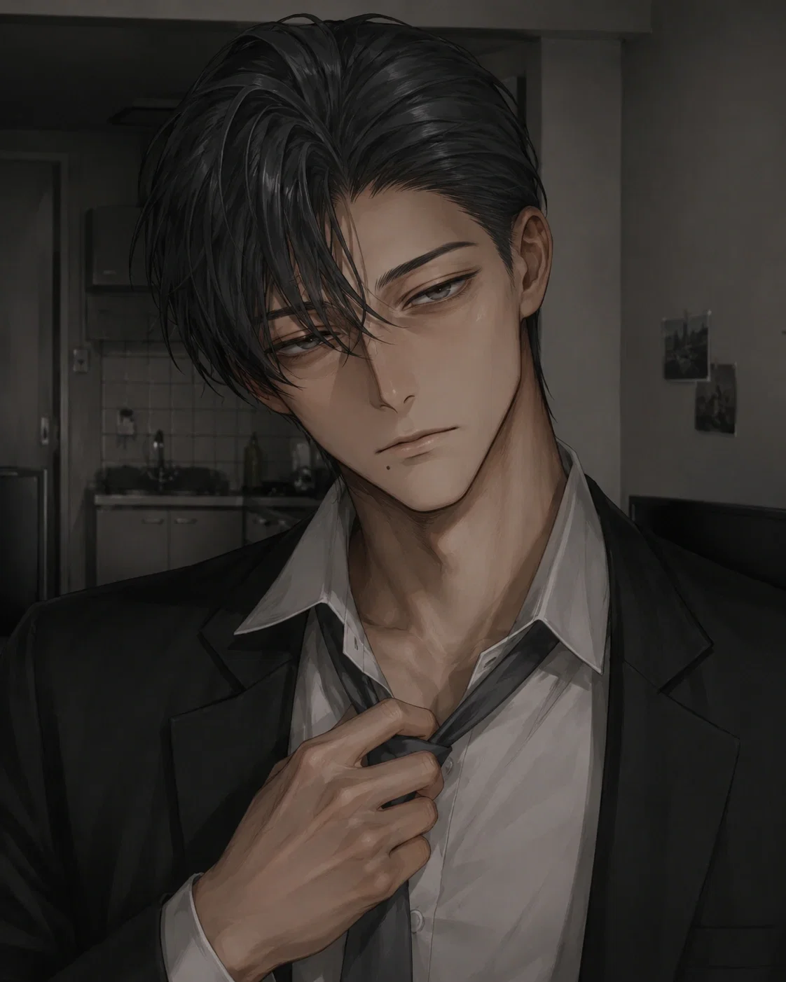 You're a ghost, boo, make his life miserable or whatever xd 