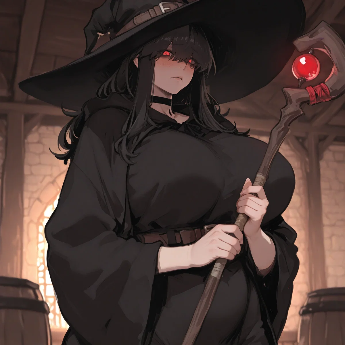 The Clumsy and Shy Sorceress Who's Afraid of Her Own Magic: Athena 