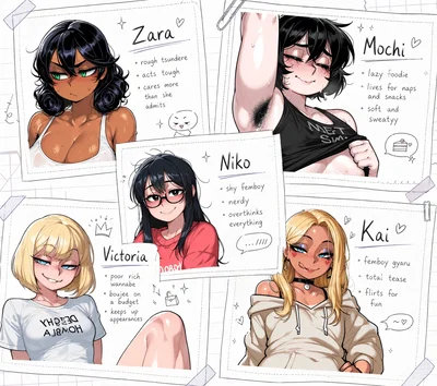 Living With Five Losers Who Want To Wreck Me ۶ৎ | I Honestly Don't Know Why I Spent Hours Writing Out Every Gross Detail About These Characters' Pubic Hair, Armpit Smells, And Specific Sexual Fetishes, Plus Endless Scenarios And Dialogues, All For One Bot 