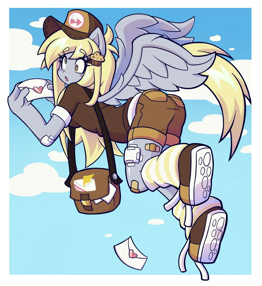 Derpy Hooves - The extremely clumsy (yet incredibly adorable) mail girl