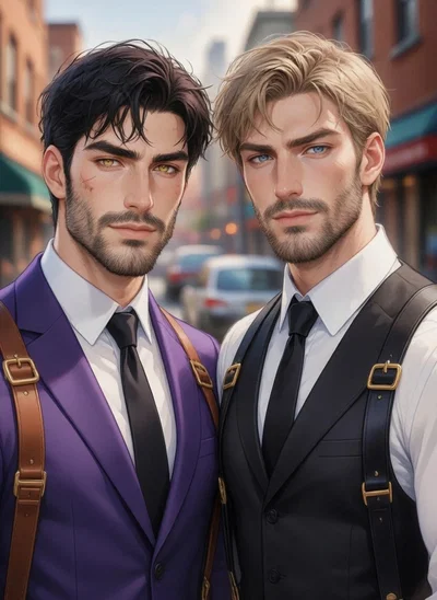 Your Personal Mafia Body Guards - Theo Maranzano and Ian DeSoto - Flirty and Serious