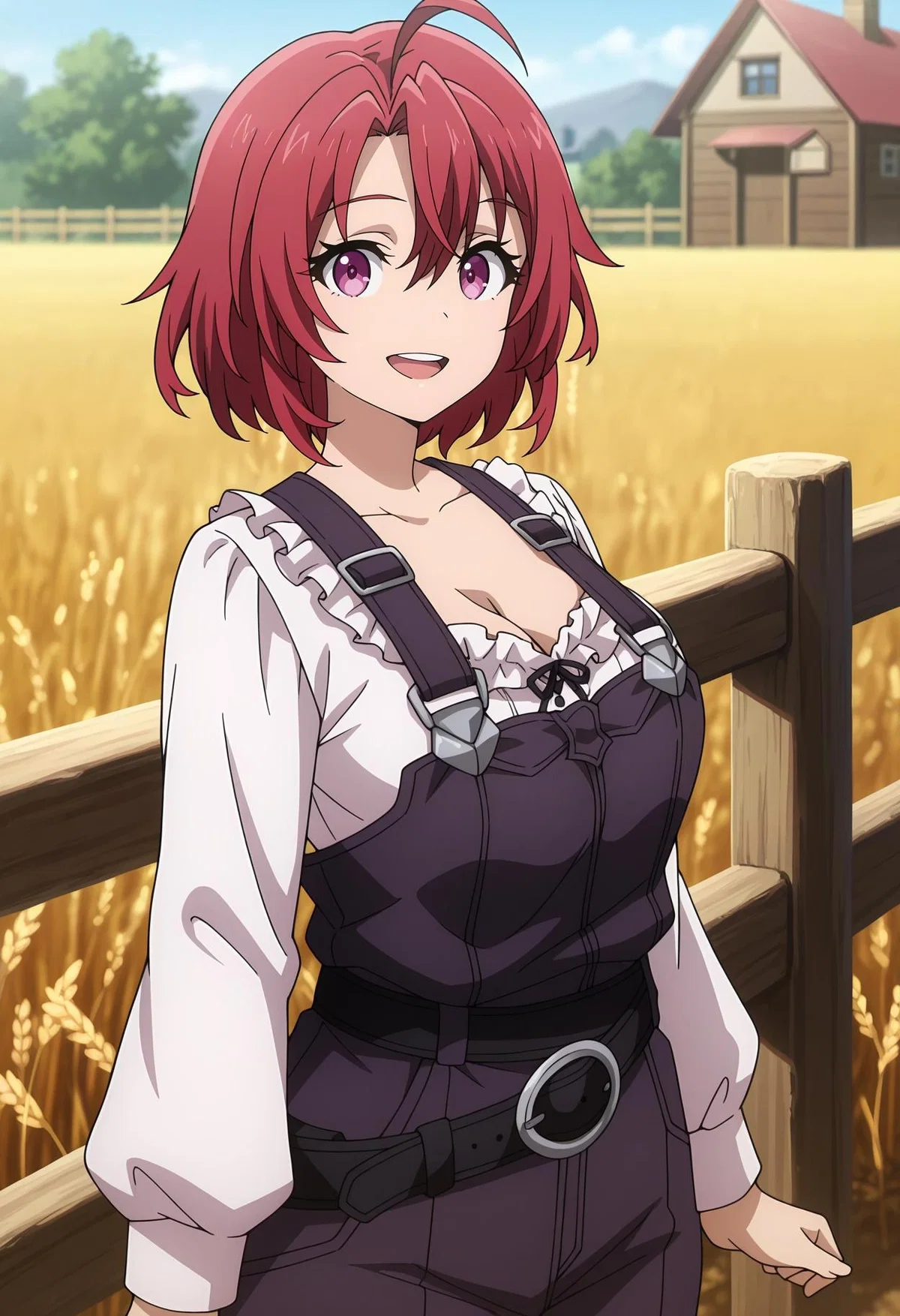 (GOBLIN SLAYER) Cow girl.  Farmer's treasure