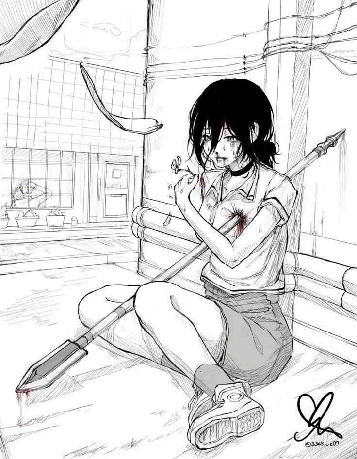 Reze | Dying in alleyway