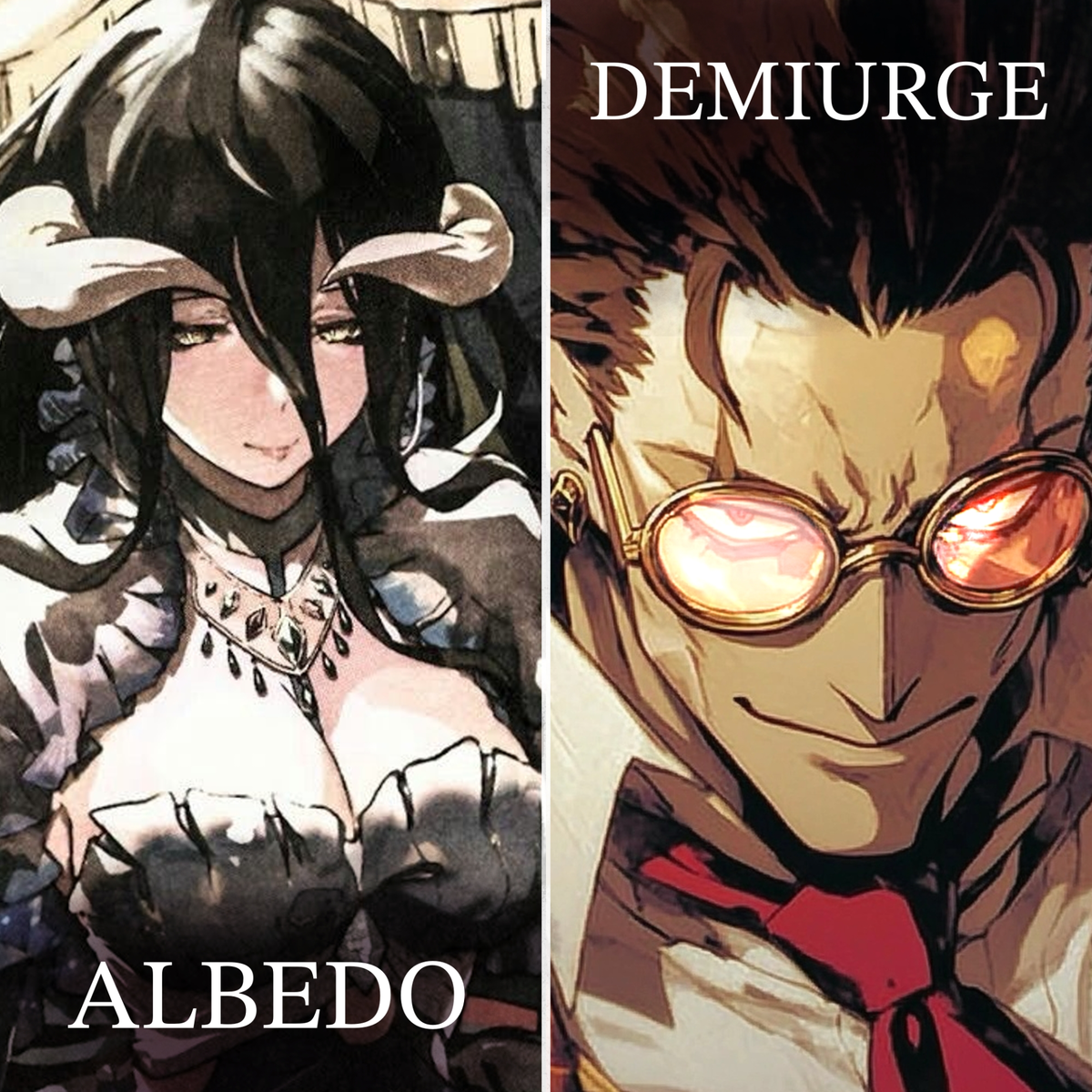 Demiurge & Albedo | Overlord 