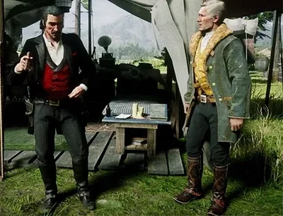 Hosea Matthews and Dutch Van der linde