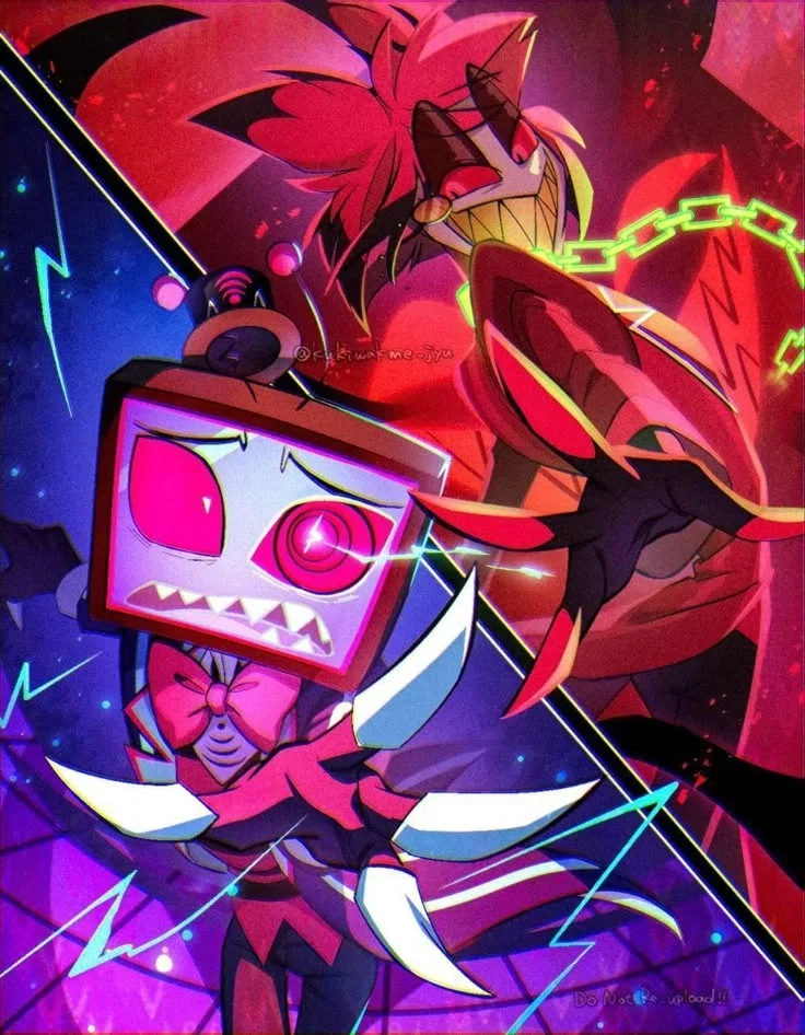 ~ Vox + Alastor : You're a trio ~